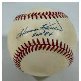 Harmon Killebrew Autographed and Inscribed 'HOF '84' Rawlings OALB Budig Baseball - Minnesota Twins