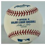 Rod Carew Autographed and Inscribed 'HOF 91' Rawlings OMLB Selig Baseball - Minnesota Twins