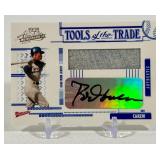 Rod Carew Auto Relic /100 2005 Absolute Memorabilia Tools of the Trade #TT-174 Numbered 093/100 Minnesota Twins Baseball Card