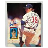Scott Erickson Autographed Beckett Magazine Back Cover - Minnesota Twins Baseball