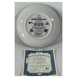 Mark McGwire 'Record 70 Home Runs' Limited Edition Bradford Exchange Baseball Plate