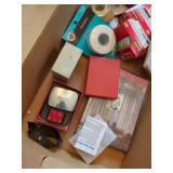 Lot Including Tracfone LG Phones, Sewing Notions, Small Misc