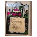 Vintage Framed Mother Poem Prints (Lot of 5)