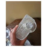 Set of 5 Crystal Decanters With Stoppers