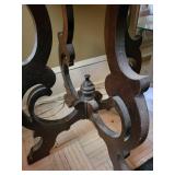 Octagonal Pedestal Side Table