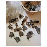 Vintage Cast Iron Drawer Pull Hardware