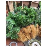 Garden Decor Mixed Lot With Hanging Baskets, Lanterns & Sign