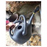 Planters, Fountain Parts & Watering Can Mixed Lot