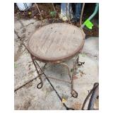 Vintage Wrought Iron Patio Chairs (Lot of 2)
