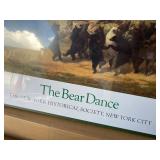 The Bear Dance Framed Museum Art Poster New-York Historical Society