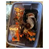Halloween Decor Lot Dept 56 Glitterville Boxed Figures Plates More