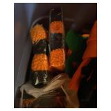 Halloween Decor Lot Dept 56 Glitterville Boxed Figures Plates More