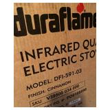 Duraflame Electric Stove Heater DFI-591-03 Cinnamon Sealed in Box