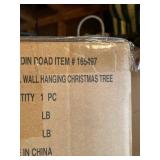 Lot including Grandin Road Wall Hanging Christmas Tree Item 165497 Open Box