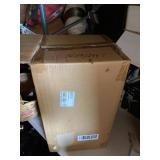 Home Reflections 16in Hanging Lantern LED Candle Remote Open Box