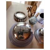 Thierry Mugler Angel Vanity Lot Perfume Jars Bottles Clock Dish