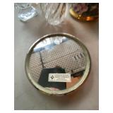 Vintage Vanity Decor Lot Glass Perfume Bottles Mirror Box Vase Jewelry