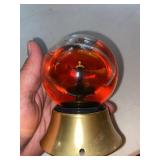 Vintage Perfume Factice Display Globe Figural Woman Amber Tester