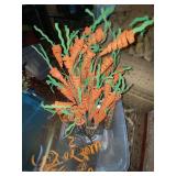Halloween Decor Assortment Spiderweb Stand Witch Figure Wreath Lot
