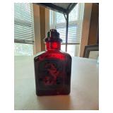 Lucky Number 6 Men's Eau De Toilette Spray Red Glass Bottle 1.7 Oz