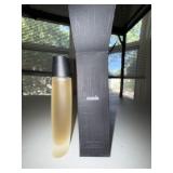 Giorgio Armani Mania Perfume Bottle w/ Box Partial Fill Frosted Glass