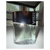 Azzaro Visit Fragrance Bottle Partial Fill Glass Bottle No Box