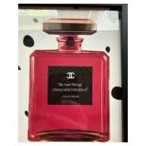 Chanel Themed Framed Perfume Bottle Quote Wall Art Print 12 x 18