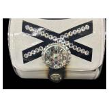 DB - Little Earth Fender Flair Handbag - Swarovski Crystal Accents