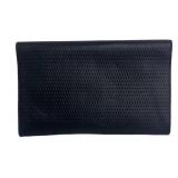 DB - Flynn Fergie Clutch - Black Lattice Leather