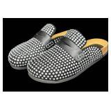 DB - JW Anderson Crystal-Embellished Suede Loafers - Size 37
