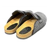 DB - JW Anderson Crystal-Embellished Suede Loafers - Size 37