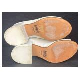 DB - Maison Margiela Painted Leather Mules - Metallic Beige - Size 37