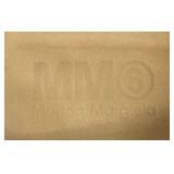 DB - Maison Margiela Painted Leather Mules - Metallic Beige - Size 37