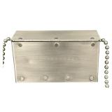 DB - Wendy Stevens Sculptural Stainless Steel Purse