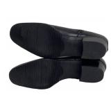 DB - Gravati Black Leather Ankle Boots - Size 7 1/2