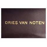 DB - Dries Van Noten Black Leather Slip-On Loafers Size EU 37 1/2