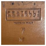 DB - Fratelli Rossetti Red Leather Chukka Boots - Size 7