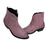DB - Golden Goose Pink Leather Ankle Boots - Size 37 1/2