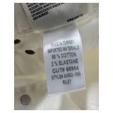 AGOLDE Riley White Denim Jeans - 98% Cotton, 2% Elastane - Made in Turkey