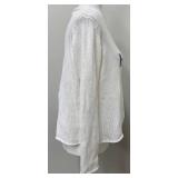 Wooden Ships Be Kind Knit Sweater - White, 50% Cotton 40% Acrylic - Bali Made