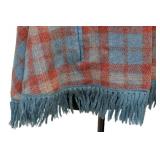 Vintage Andrew Stewart Wool Plaid Cape Jacket