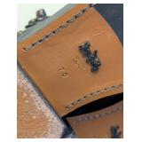 Coach Leather Moto Booties Size 7.5
