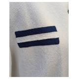 Castleberry Women's Cream & Navy Jacket Size 14