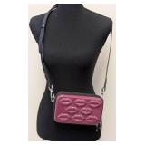 Lulu Guinness Peony Lips Cabin Essentials Crossbody Bag