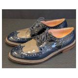 Robert Clergerie Patent Leather Oxfords Size 38