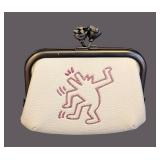 Coach X Keith Haring Dancing Dog Frame Pouch