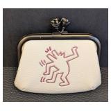 Coach X Keith Haring Dancing Dog Frame Pouch