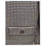 St. John Black and White Jacket and Skirt Set Size 14 / 16