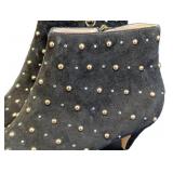 Kate Spade New York Starr Studded Suede Ankle Boots Size 7