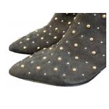 Kate Spade New York Starr Studded Suede Ankle Boots Size 7